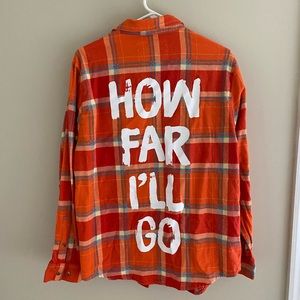 Cakeworthy Moana Flannel - Size Large